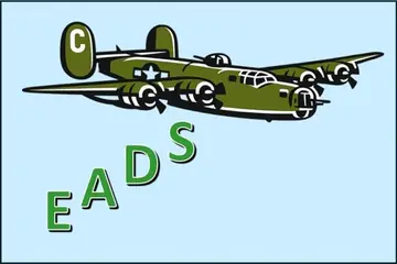 EADS logo with B-17 aircraft